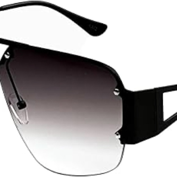 Anthropologie OTRA Stylish Black Sunglasses